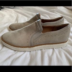 Halogen slip on sneakers. Size 10. Greige color